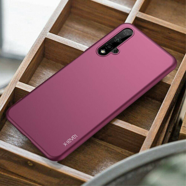 

Силиконовый чехол X-LEVEL Matte для Huawei Honor 20 / Nova 5T - Wine Red
