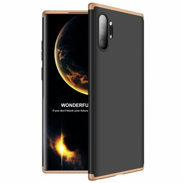 

Защитный чехол GKK Double Dip Case для Samsung Galaxy Note 10+ (N975) - Black / Gold