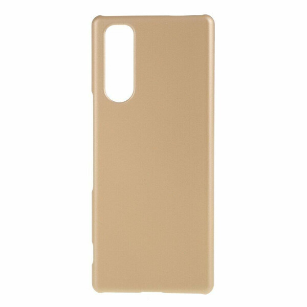 

Пластиковый чехол Deexe Hard Shell для Sony Xperia 5 - Gold