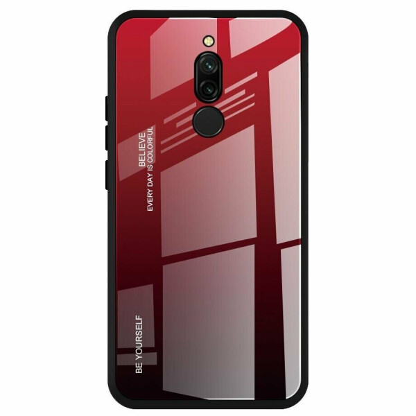 

Защитный чехол Deexe Gradient Color для Xiaomi Redmi 8 - Red Black