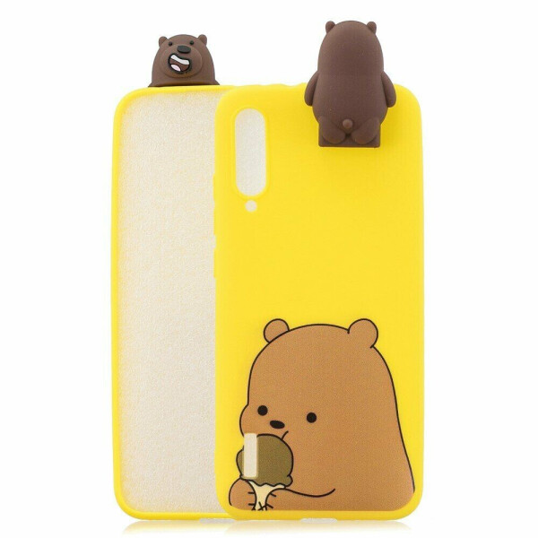 

Силиконовый (TPU) чехол UniCase 3D Pattern для Xiaomi Mi 9 lite / Mi CC9 - Grizzly Bear