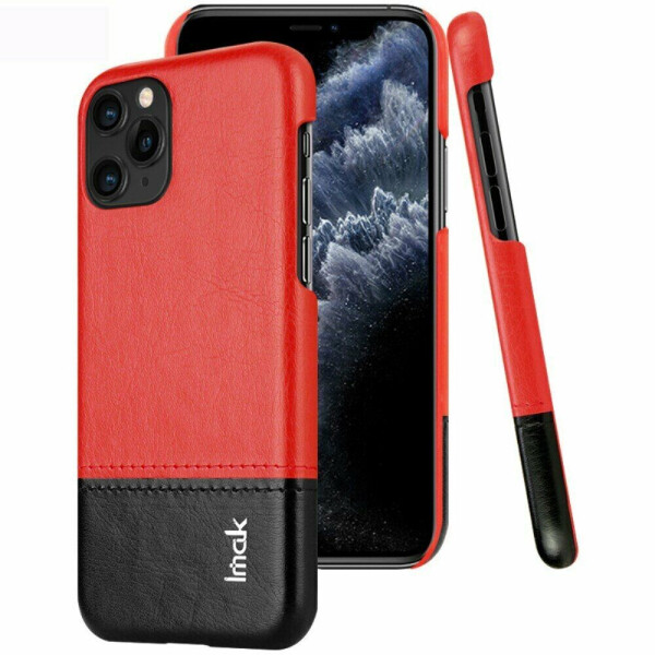 

Защитный чехол IMAK Leather Series для Apple iPhone 11 Pro - Red / Black