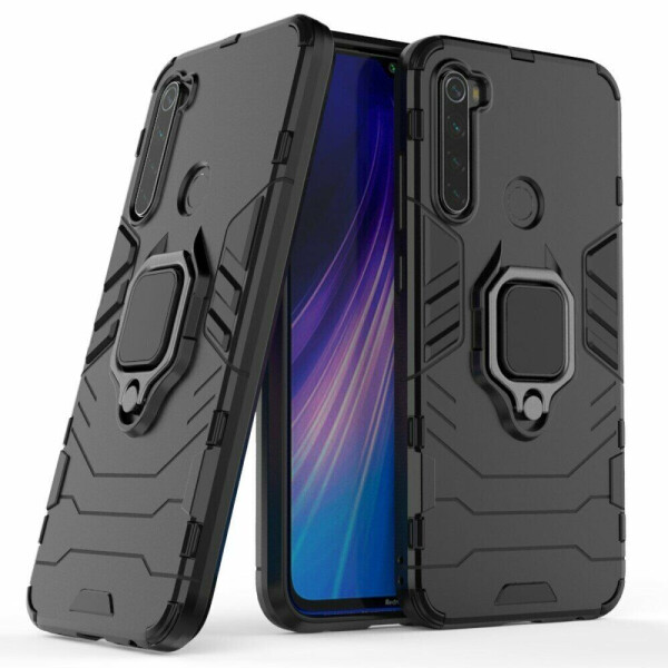 

Защитный чехол Deexe Hybrid Case для Xiaomi Redmi Note 8 - Black