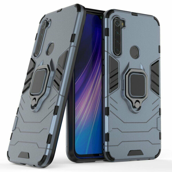 

Защитный чехол Deexe Hybrid Case для Xiaomi Redmi Note 8 - Blue
