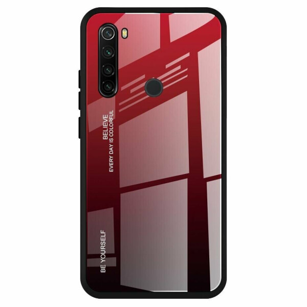 

Защитный чехол Deexe Gradient Color для Xiaomi Redmi Note 8T - Red Black