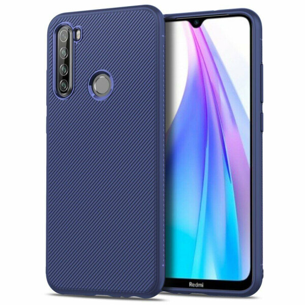 

Защитный чехол UniCase Twill Soft для Xiaomi Redmi Note 8T - Blue