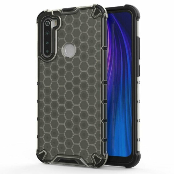 

Защитный чехол Deexe Honeycomb Series для Xiaomi Redmi Note 8 - Black