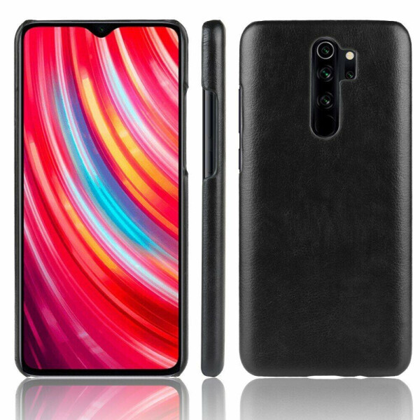 

Защитный чехол Deexe Leather Back Cover для Xiaomi Redmi Note 8 Pro - Black