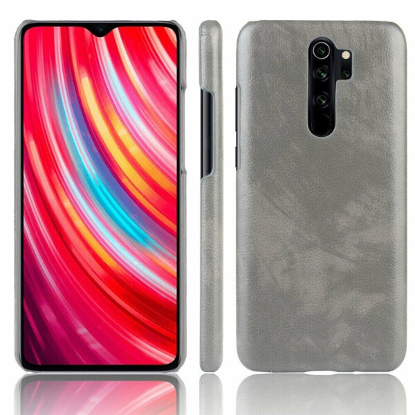 

Защитный чехол Deexe Leather Back Cover для Xiaomi Redmi Note 8 Pro - Grey