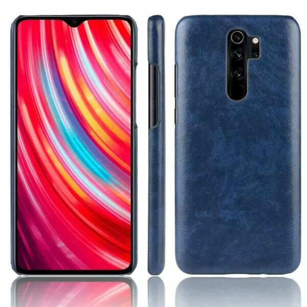 

Защитный чехол Deexe Leather Back Cover для Xiaomi Redmi Note 8 Pro - Blue