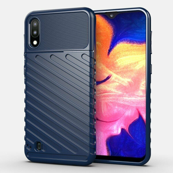 

Защитный чехол Deexe Thunder Series для Samsung Galaxy A10 (A105) / M10 (M105) - Blue
