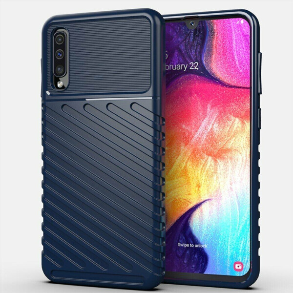 

Защитный чехол Deexe Thunder Series для Samsung Galaxy A50 (A505) / A30s (A307) / A50s (A507) - Blue
