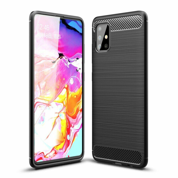 

Защитный чехол UniCase Carbon для Samsung Galaxy A51 (A515) - Black