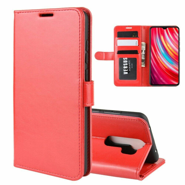 

Чехол Deexe Wallet Style для Xiaomi Redmi Note 8 Pro - Red