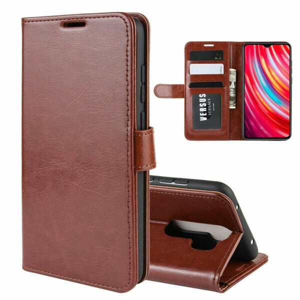 

Чехол Deexe Wallet Style для Xiaomi Redmi Note 8 Pro - Brown