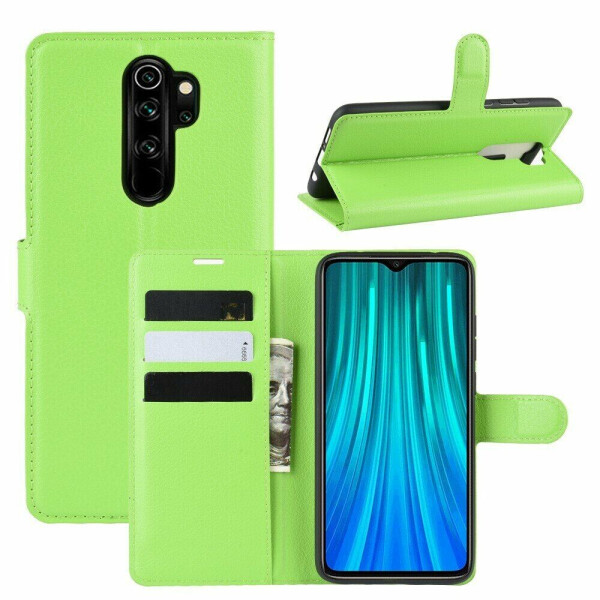 

Чехол-книжка Deexe Book Type для Xiaomi Redmi Note 8 Pro - Green