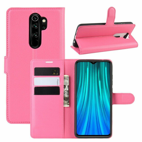 

Чехол-книжка Deexe Book Type для Xiaomi Redmi Note 8 Pro - Rose
