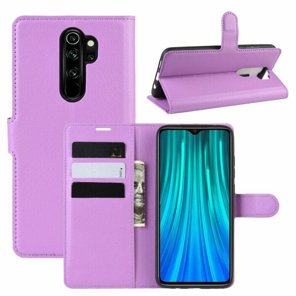 

Чехол-книжка Deexe Book Type для Xiaomi Redmi Note 8 Pro - Purple