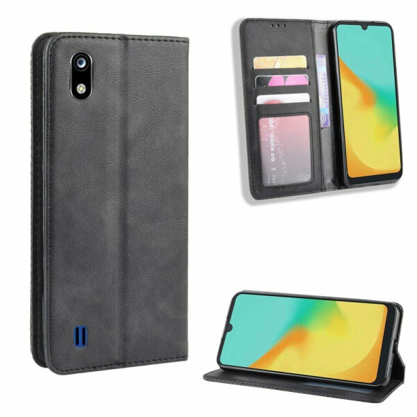 

Чехол Deexe Retro Style для ZTE Blade A7 (2019) - Black