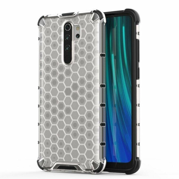 

Защитный чехол Deexe Honeycomb Series для Xiaomi Redmi Note 8 Pro - White