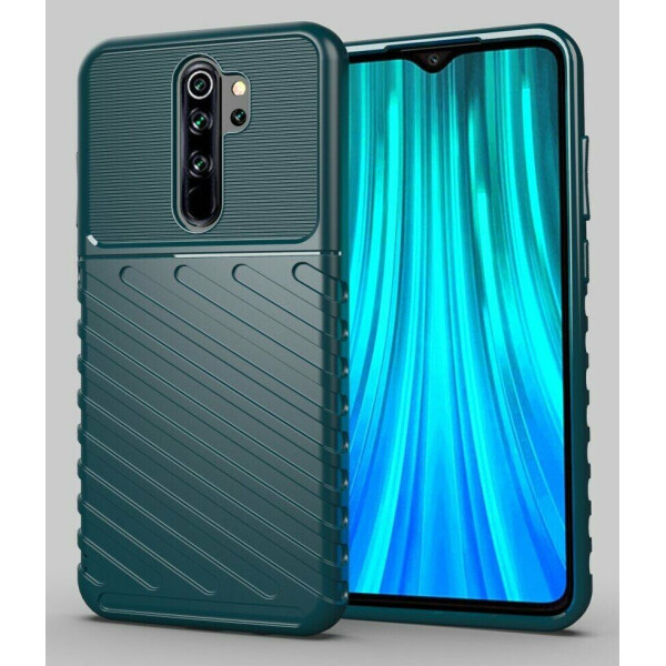 

Защитный чехол Deexe Thunder Series для Xiaomi Redmi Note 8 Pro - Green