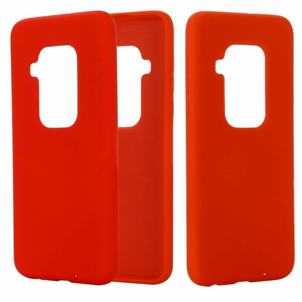 

Защитный чехол Deexe Silicone Case для Motorola One Zoom - Red