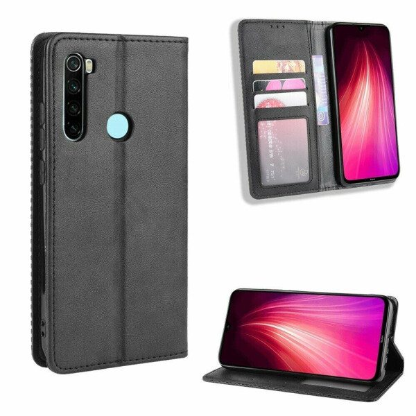 

Чехол Deexe Retro Style для Xiaomi Redmi Note 8T - Black