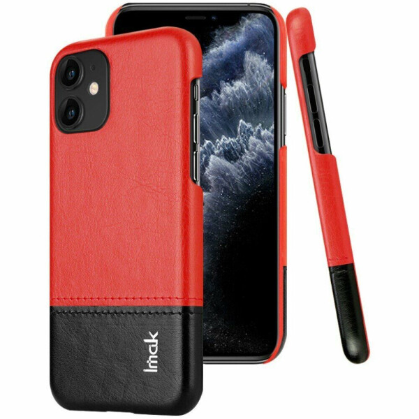 

Защитный чехол IMAK Leather Series для Apple iPhone 11 - Red / Black