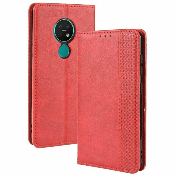 

Чехол Deexe Retro Style для Nokia 7.2 / 6.2 - Red