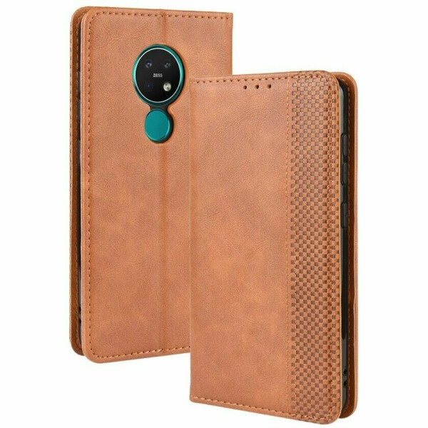 

Чехол Deexe Retro Style для Nokia 7.2 / 6.2 - Brown