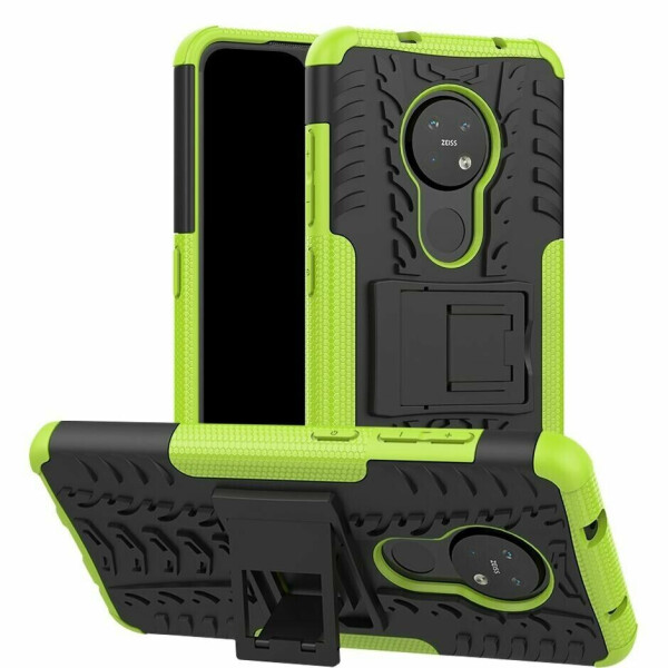 

Защитный чехол UniCase Hybrid X для Nokia 7.2 / 6.2 - Green