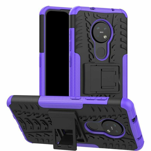 

Защитный чехол UniCase Hybrid X для Nokia 7.2 / 6.2 - Purple