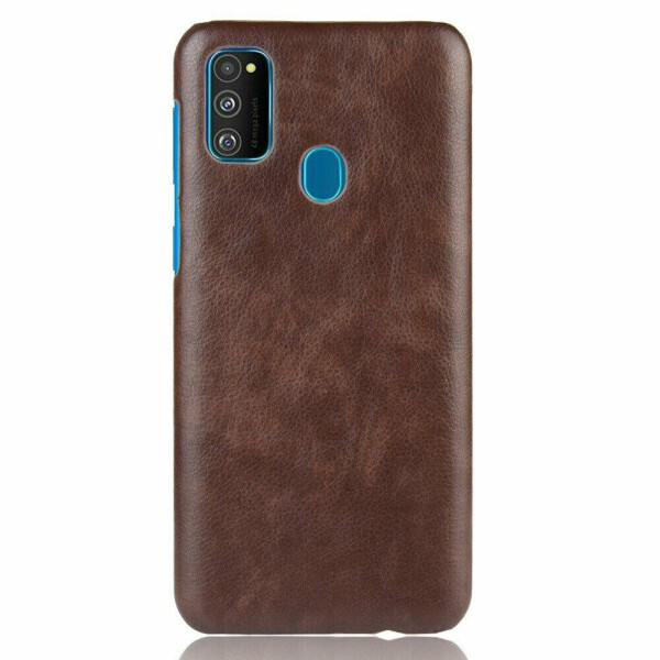 

Защитный чехол Deexe Leather Back Cover для Samsung Galaxy M30s (M307) / Galaxy M21 (M215) - Brown