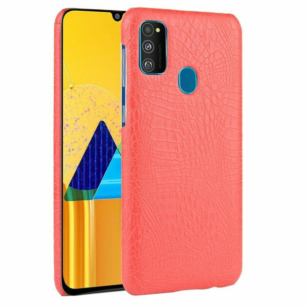 

Защитный чехол Deexe Croco Style для Samsung Galaxy M30s (M307) / Galaxy M21 (M215) - Red
