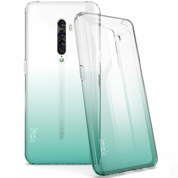 

Силиконовый (TPU) чехол IMAK UX-6 Series для OPPO Reno 2 - Green