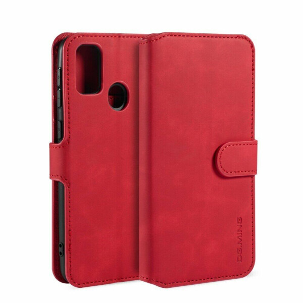 

Чехол DG.MING Retro Style для Samsung Galaxy M30s (M307) / Galaxy M21 (M215) - Red