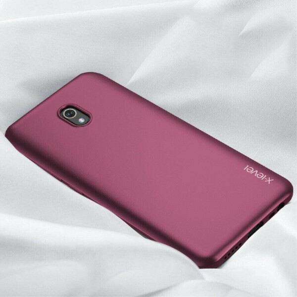 

Силиконовый чехол X-LEVEL Matte для Xiaomi Redmi 8A - Wine Red
