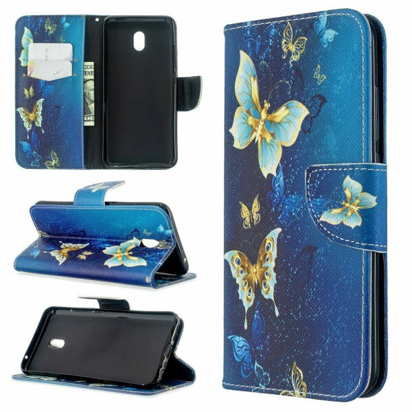 

Чехол-книжка Deexe Color Wallet для Xiaomi Redmi 8A - Beautiful Butterfly