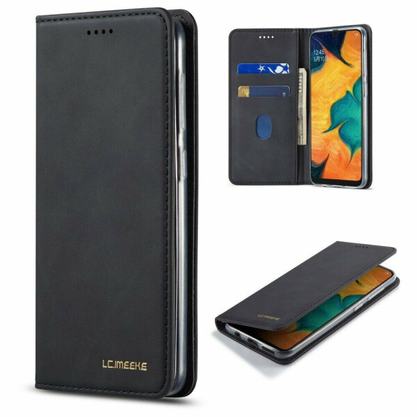 

Чехол-книжка LC.IMEEKE LC-002 для Samsung Galaxy A30 (A305) / A20 (A205) - Black