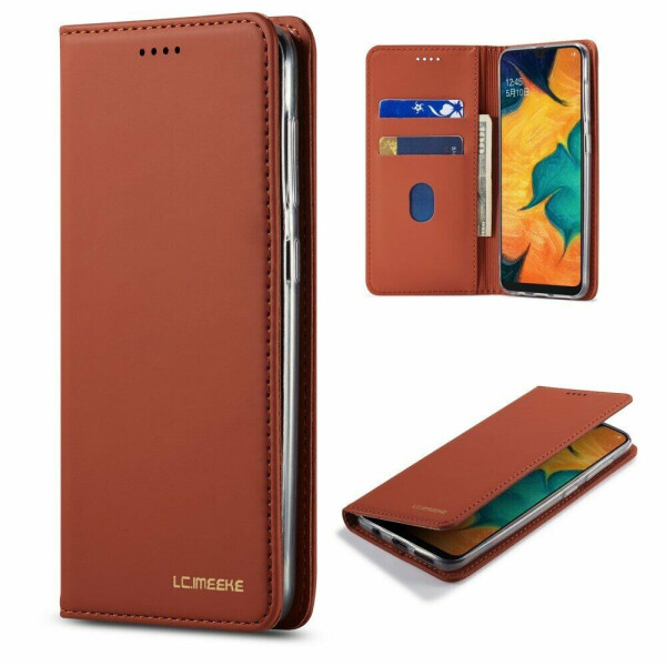 

Чехол-книжка LC.IMEEKE LC-002 для Samsung Galaxy A30 (A305) / A20 (A205) - Brown