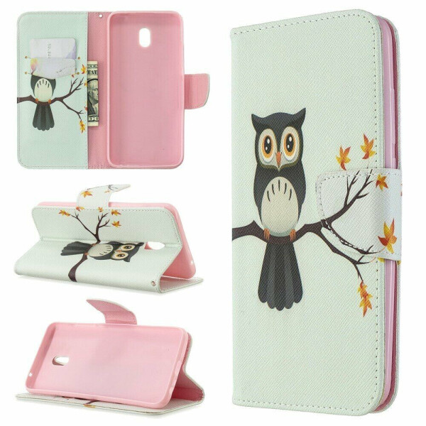 

Чехол-книжка Deexe Color Wallet для Xiaomi Redmi 8A - Owl