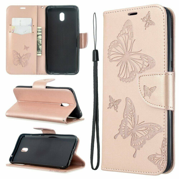 

Чехол UniCase Butterfly Pattern для Xiaomi Redmi 8A - Rose Gold