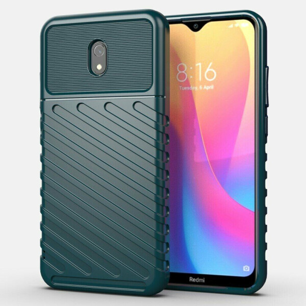 

Защитный чехол Deexe Thunder Series для Xiaomi Redmi 8A - Green