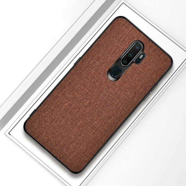 

Защитный чехол UniCase Cloth Texture для OPPO A5 2020 / A9 2020 - Brown