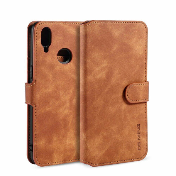 

Чехол DG.MING Retro Style для Samsung Galaxy A10s (A107) - Brown
