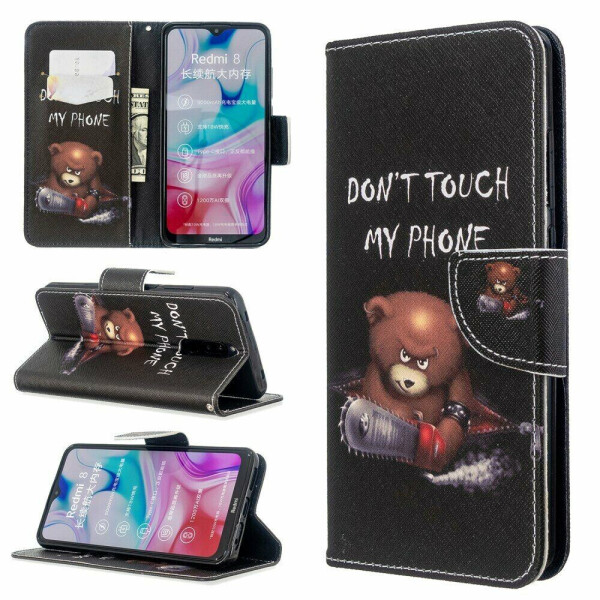 

Чехол-книжка Deexe Color Wallet для Xiaomi Redmi 8 - Fierce Bear