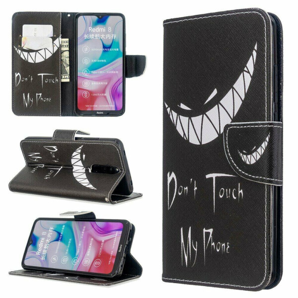 

Чехол-книжка Deexe Color Wallet для Xiaomi Redmi 8 - Don't Touch My Phone