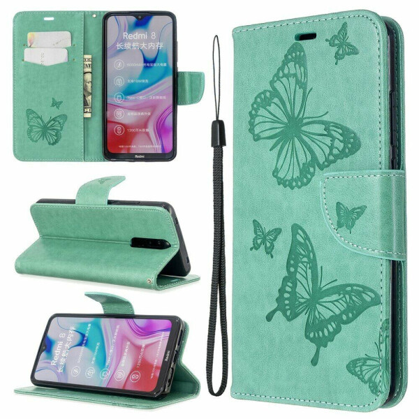 

Чехол UniCase Butterfly Pattern для Xiaomi Redmi 8 - Green