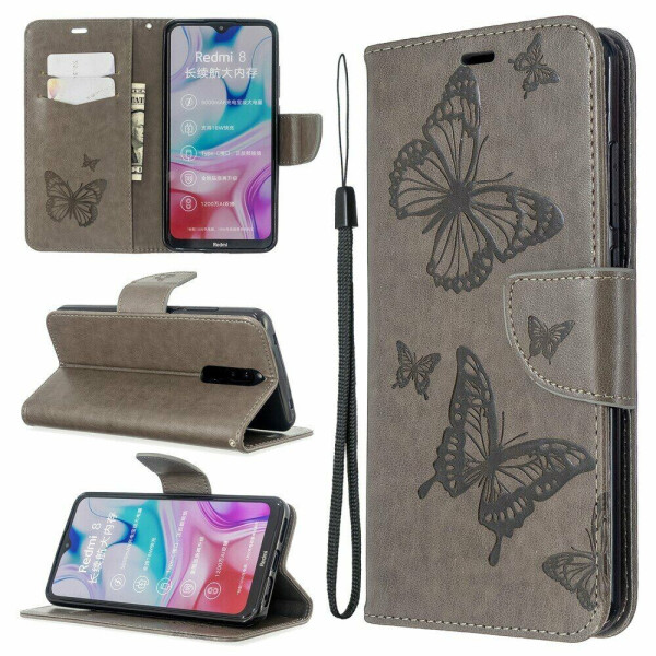 

Чехол UniCase Butterfly Pattern для Xiaomi Redmi 8 - Grey
