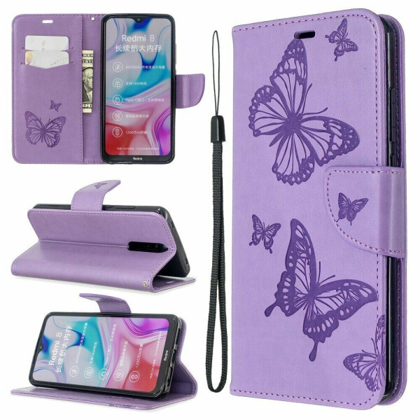 

Чехол UniCase Butterfly Pattern для Xiaomi Redmi 8 - Purple